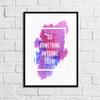 Watercolor Quotes Poster Psychedelic Gradient Spiritual Wall Art Canvas Painting Wall Pictures For Living Room Decor