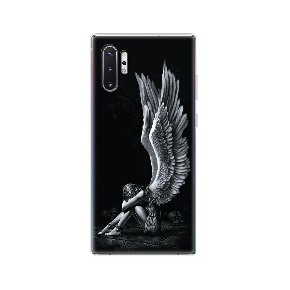 

Силиконовый чехол для телефона Samsung Galaxy Note 10 Note10 Чехол Мягкий TPU Задняя крышка для Samsung Note 10 plus Fundas Coque bumper Samsung note 10 plus