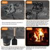 Coal Shovel For Wood Stove Hollow Out Charcoal Shovel Heat Resistant Grill Tools Portable Grilling Supplies For Outdoor Fire Pit
