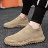 Summer Breathable Men's Shoes Lightweight Thick-soled Non-slip Pedals Men's New Socks Casual Fashion Cheap Shoes