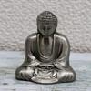 Hergestellt in Japan Japanisches Souvenir Große Buddha-Statue cm Länge Silber 1.6 (gesamt 5,1 cm)