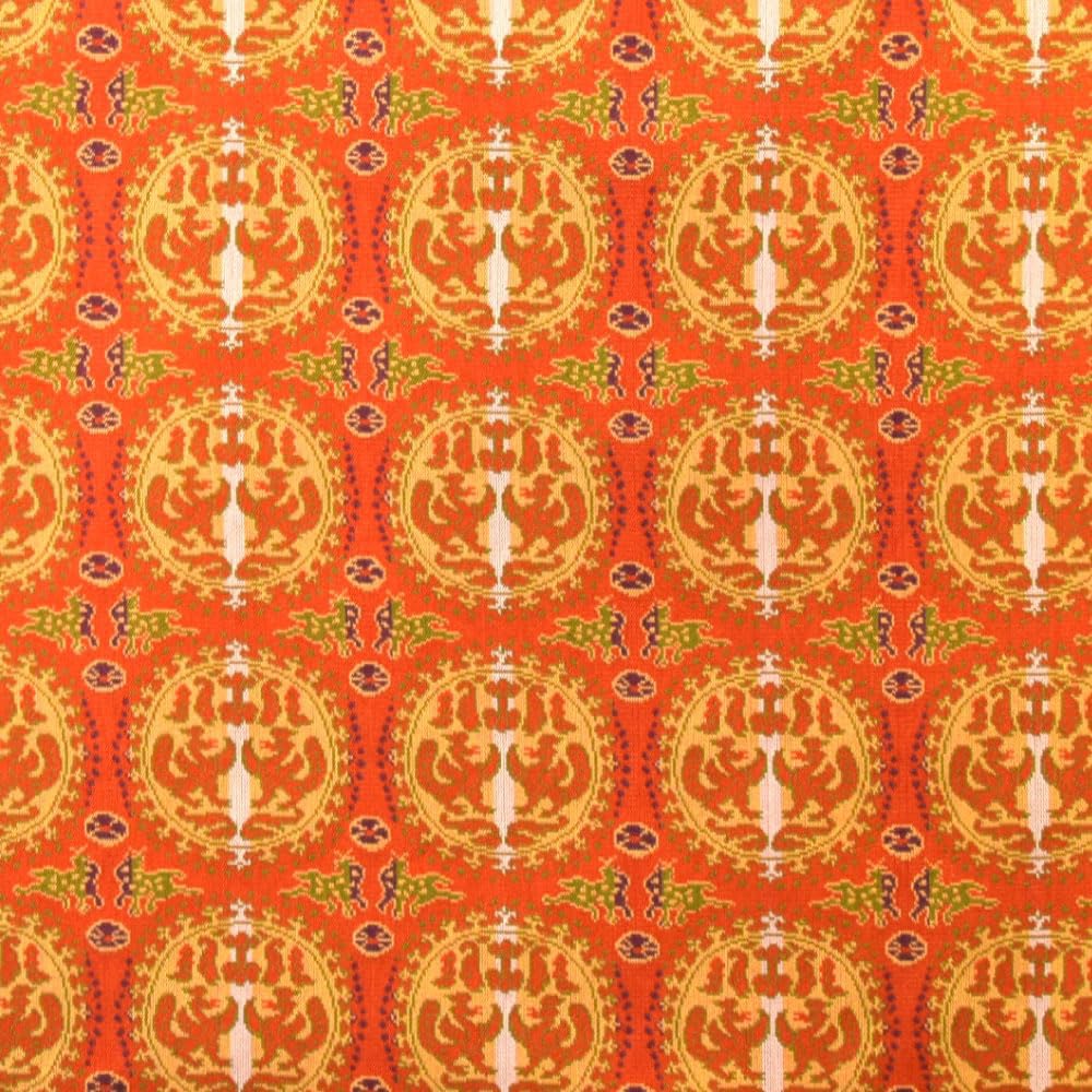 Nakagawa Masashichi Shoten Teezeremonie Utensilien Dashifukusa (Löwen- und Phönix-Design) (rot) Omotesenke Teezeremonie