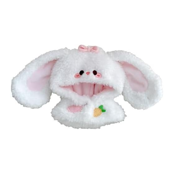 Fluffy Animal Kigurumi 10cm Rabbit Stuffed Clothes Kigurumi Accessories Otakatsu Otakatsu Doll Mascot Kpopdoll Costume [Parallel Import]