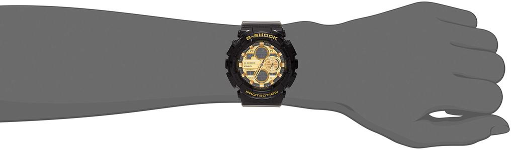 Watch Garish Color Series Black [Casio] G-Shock GA-140GB-1A1JF Men's