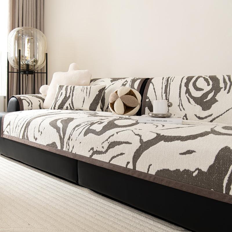 Sofa Cushion Universal In All Seasons  New Non-Slip Seat Cushion Light Luxury High-End Living Room Sofa Cover Cloth Towel