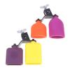 Double Sambago Bell Latin Music Yellow Purple Cowbell High Low Sound Knocker Drum Percussion Instrument Part Accessories