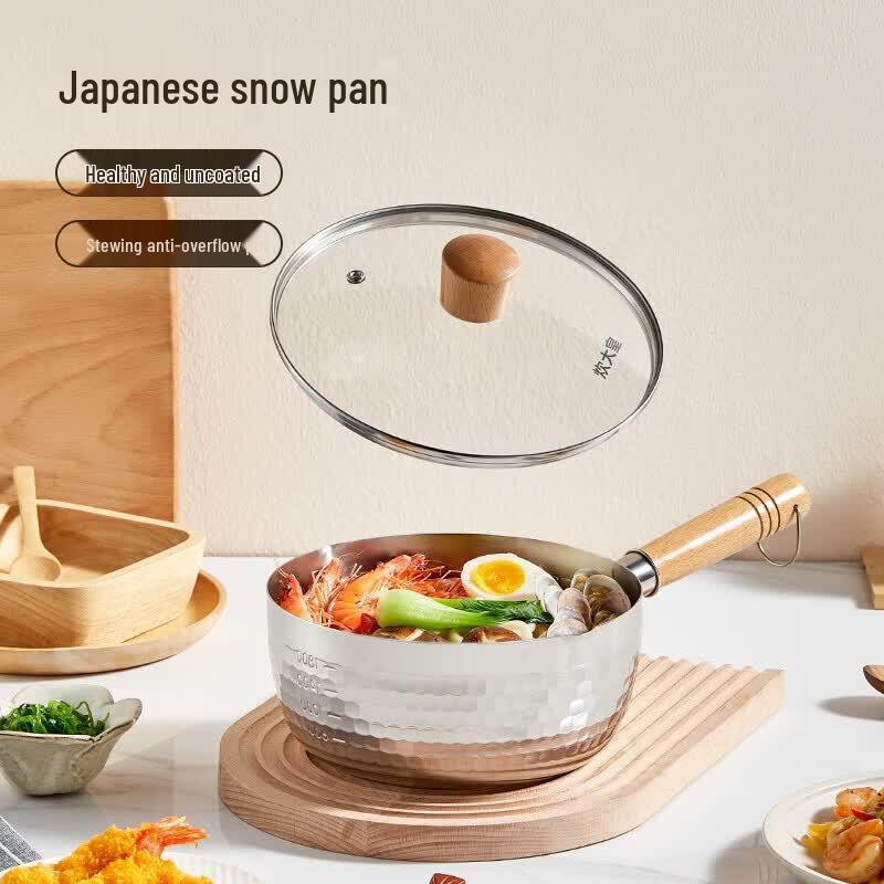 COOKER KING Stainless Steel Japanese Yukihira Pot