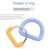 Waterproof Dog Collar Adjustable Length Macaron Color Pet Collar with Leash Medium Large Dog Training Accessories