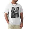 Kate Moss supermodel beauty portrait Long T-Shirt anime customs customizeds T-shirt summer top hippie clothes clothing