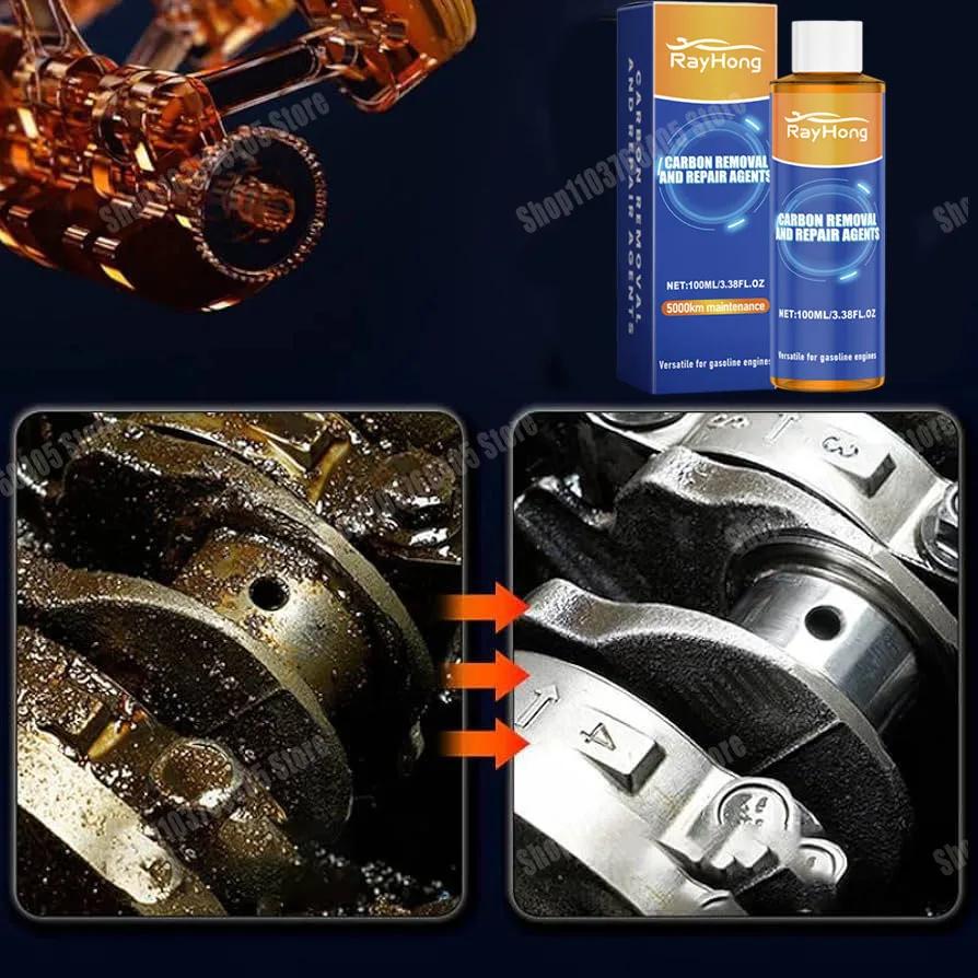 Q19 30ml Car Engine Carbon Removal Repair Agent Engine Protectant Catalytic Converter Cleaner Automobile Noise Reduction Repair