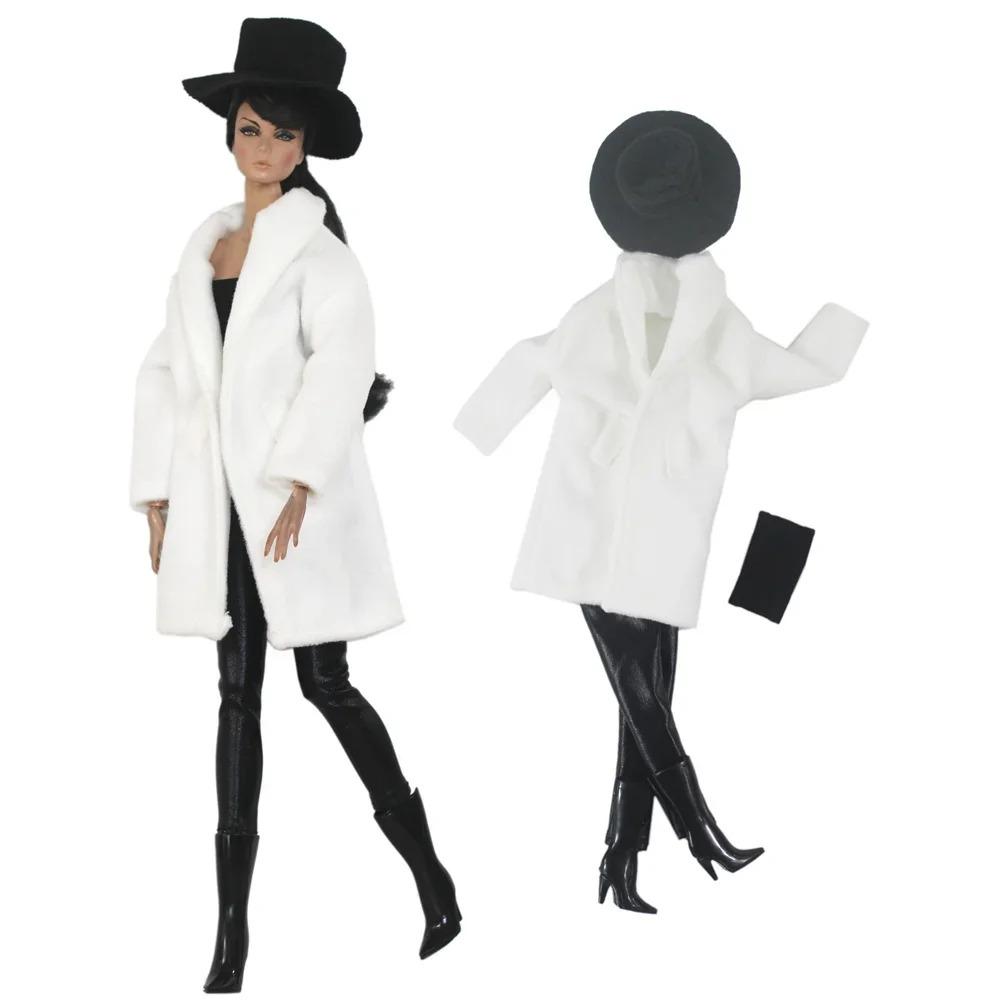 Handgefertigte BABI KLEIDUNG Wollmantel Outfit für 30cm Puppe 11,5 Zoll bjd Kleidung Viele Stilrichtungen Geschenke für Puppenzubehör #02