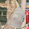 Junior High School Students Lightweight Backpack Star Printed Large Capacity Schoolbag
