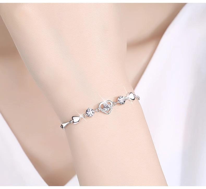 City Love Heart Bracelet - Korean Style, Simple and Unique Jewelry Gift for Girlfriend, INS Style Accessories