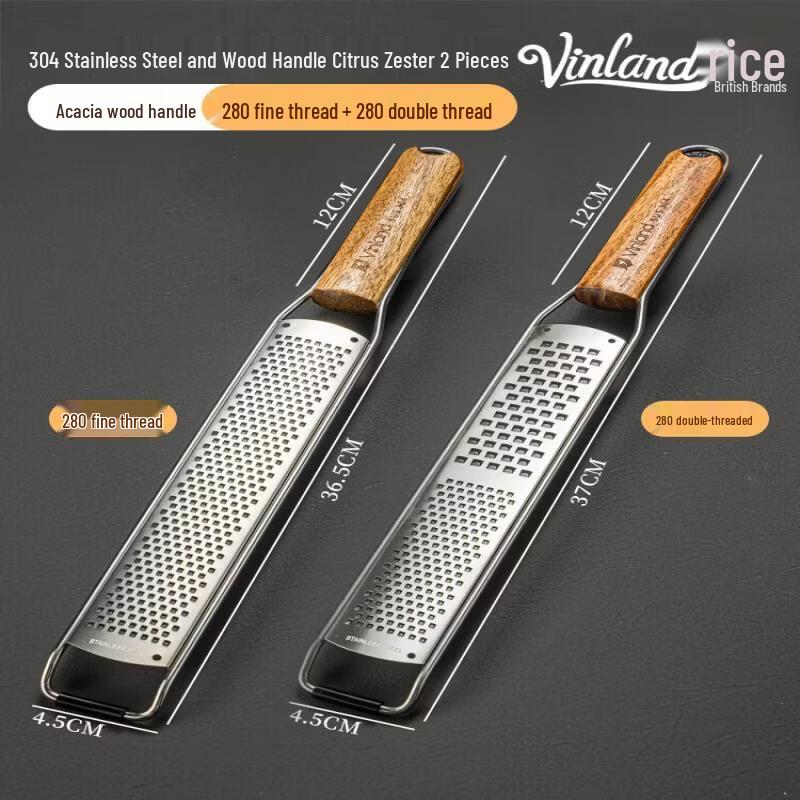 Qiwei 304 Stainless Steel Zester & Grater