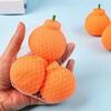 1/2/3/Pcs Orange Squeeze Toy with Mesh Bag Stress Relieving Dekopon Tangerine Toy Stretchy Anti-anxiety Simulation Fruit Sensory Fidget Toy