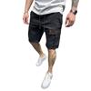 Men's Multi Pocket Cargo Shorts Relaxed Fit Straight Leg Athletic Five Pocket Shorts with Drawstring Waistband for Outdoor Activities