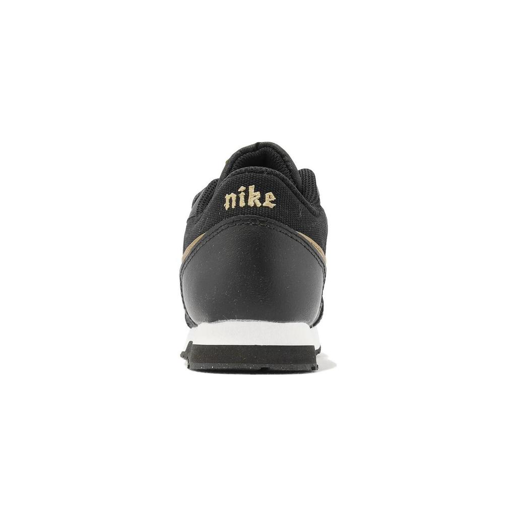 Nike MD Runner 2 VTB TD Nero Oro Metallizzato Sneakers da Bambino Bianche CJ6926-001