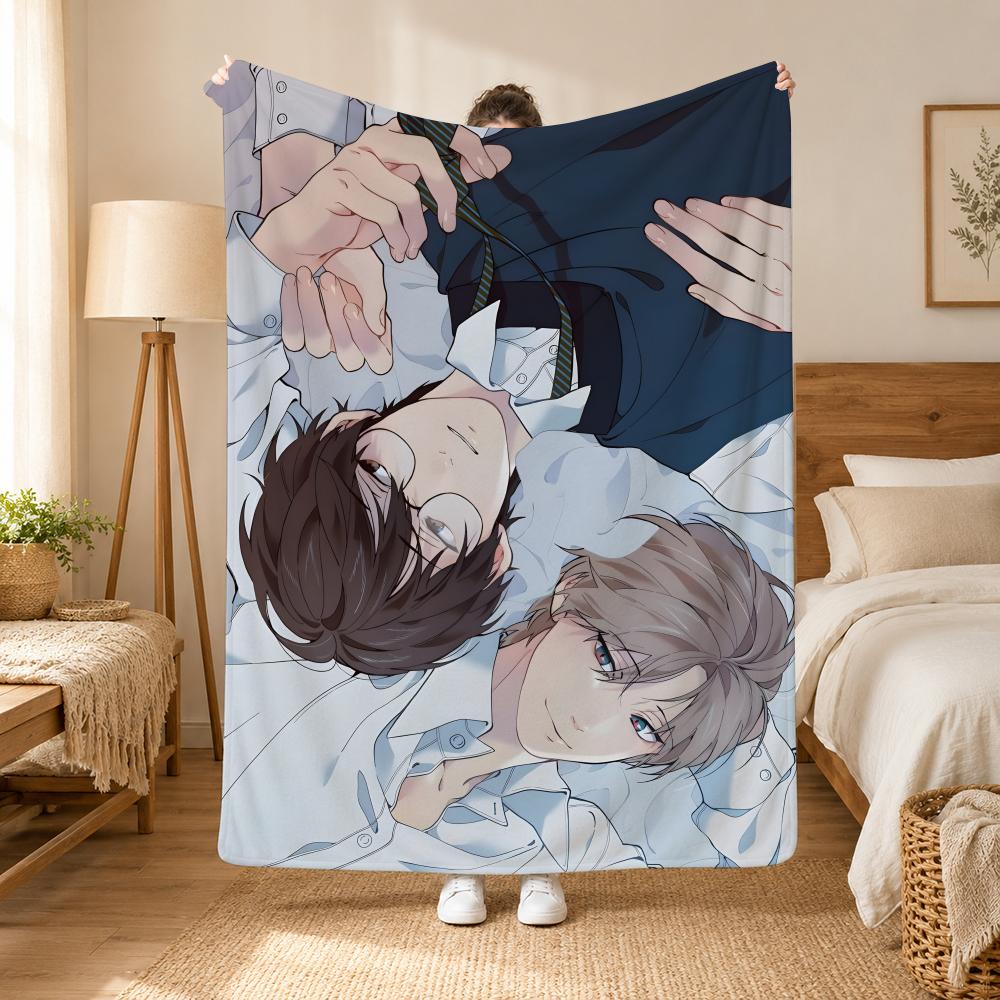 Lost in the Cloud Manhwa Wurfdecke 240g Flanelldecke, geeignet für Sofas, Betten, Büros, exquisites Geschenkdecke