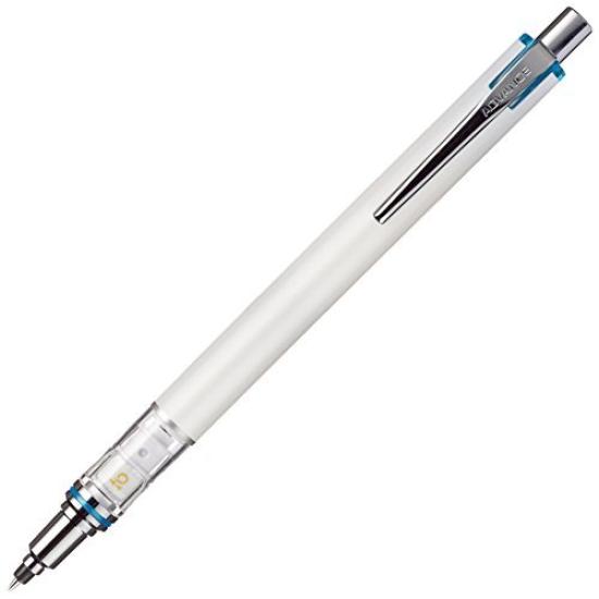 Mitsubishi Pencil Kuru Toga Advance Mechanical Pencil White of 0.3mm M35591P.1 [Set 5]