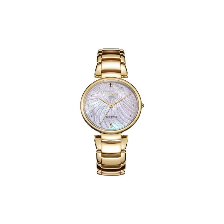 

CITIZEN Women s Ecology-Drive Collection Japanese / Korean Watches EM0853-81Y Gradient Pink Watch Dial