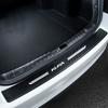 ACQ1 Carbon Fiber Car Door Sill Anti Kick Sticker Rear Bumper Trunk Scratch Guard Decals For Ford KUGA Logo Exterior Accessories