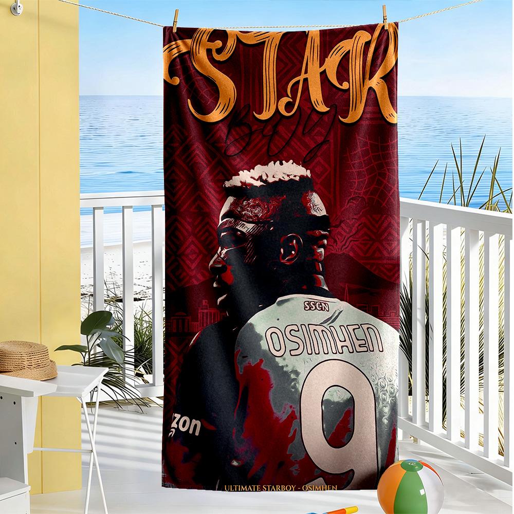 Galatasaray Beach Towel High Absorbency & Quick-Dry Comfortable Lightweight