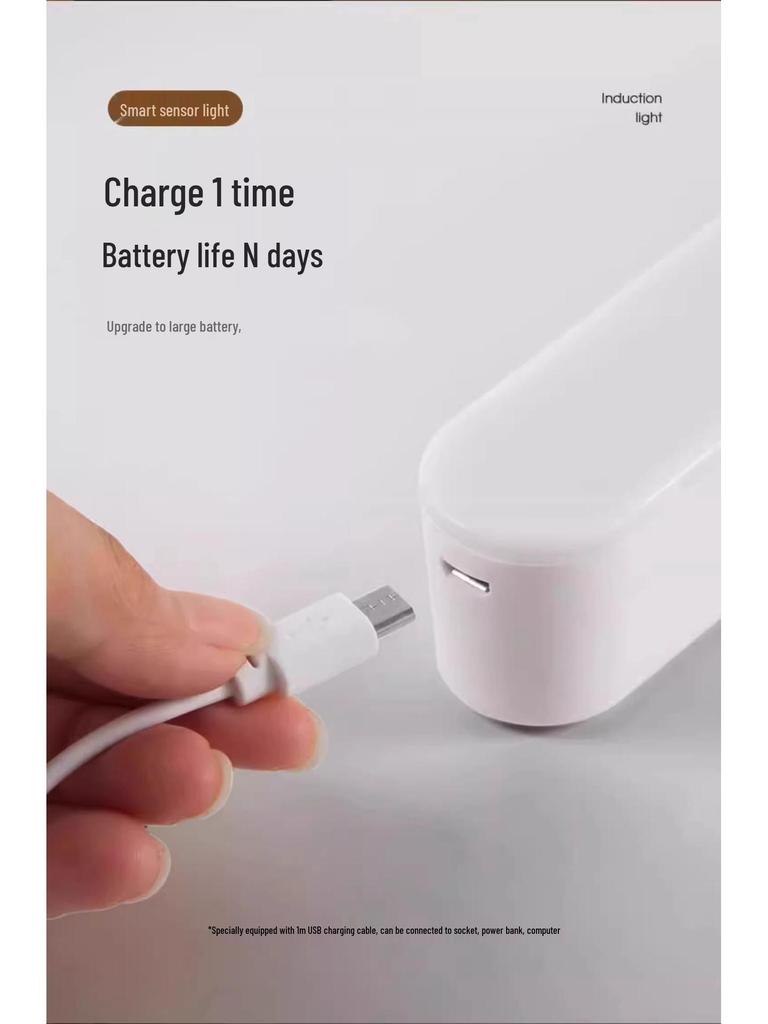 Intelligenter kabelloser Körper-Sensor LED-Nachtlichtstreifen für Zuhause, Flur und Kleiderschrank