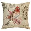 Pillow Nordic Linen Pillow Cover Spring Living Room Sofa Cushion Lumbar Cushion