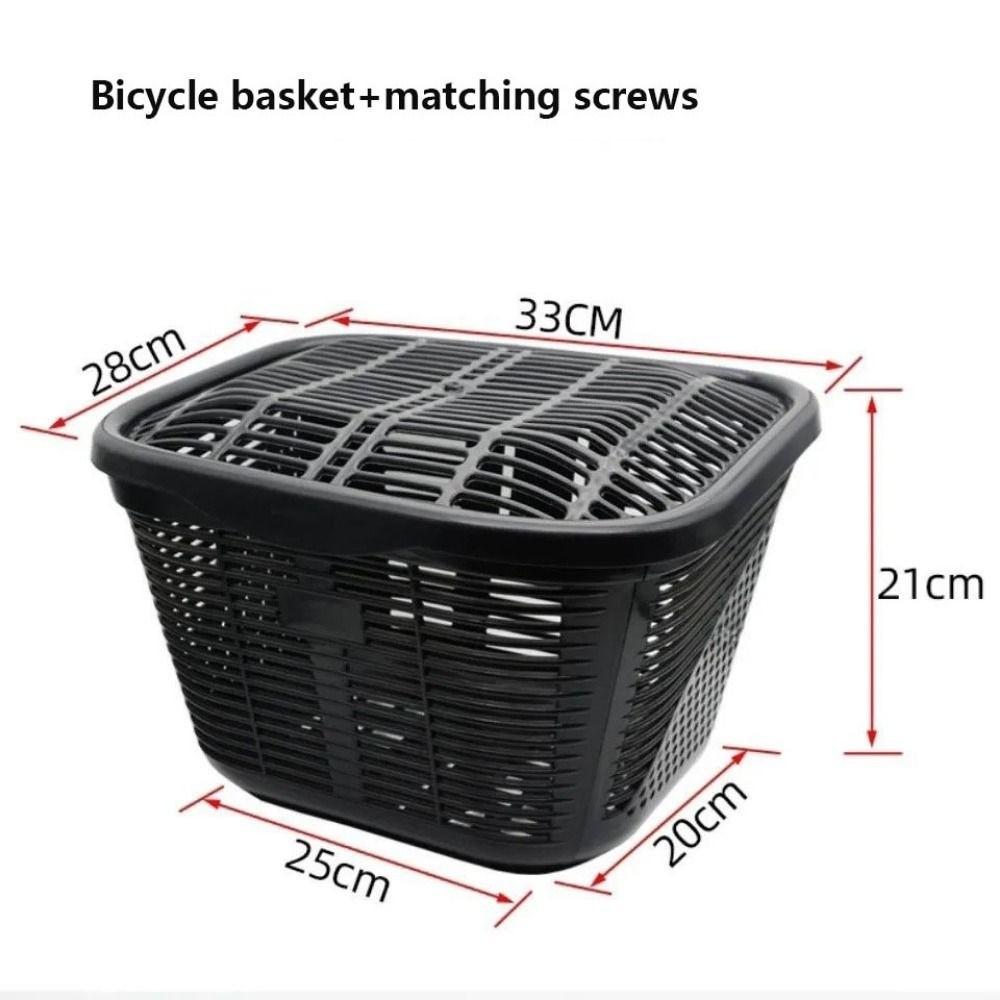 Large Capacity Bicycle Front Hanging Basket Children's Folding Bike Accessories