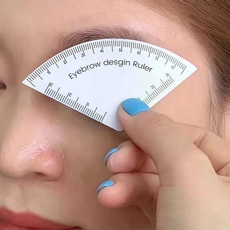 Fast Drawing Eyebrow Design Ruler Microblading Mapping Tool Shaping Permanent Makeup Drawing Guide Ruler Tattoo Supplies Reuse