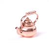 1 Pc 1/12 Dollhouse Miniature Copper Tea Kettle/Tea Pot