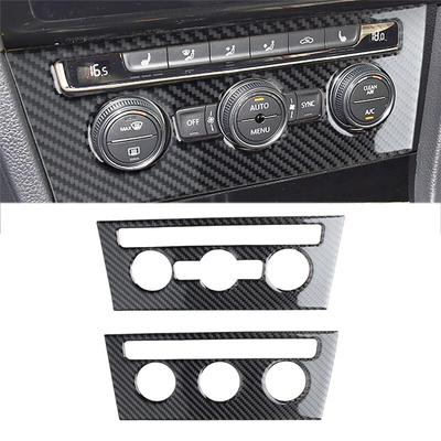 Ovládací tlačítko klimatizace na palubní desce auta, knoflík spínače, nálepka na rámeček panelu pro VW Golf 7 MK7 Vii 2013-autopříslušenství