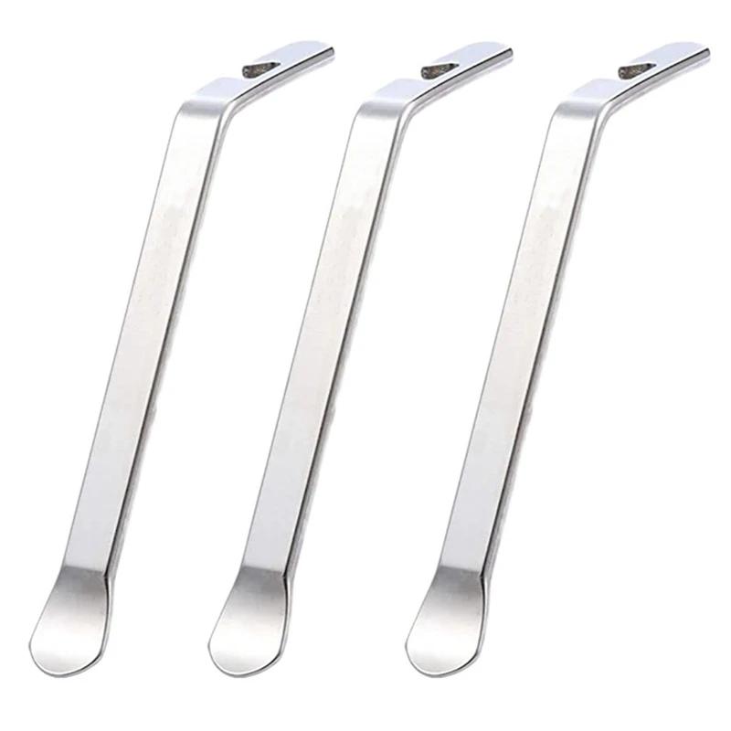 1/3Pcs Bike Tire Lever Stainless Steel Mountain Road Bicycle Wheel Remover Outdoor Cycling Repair Tool Mtb Tire Lever Pry Up