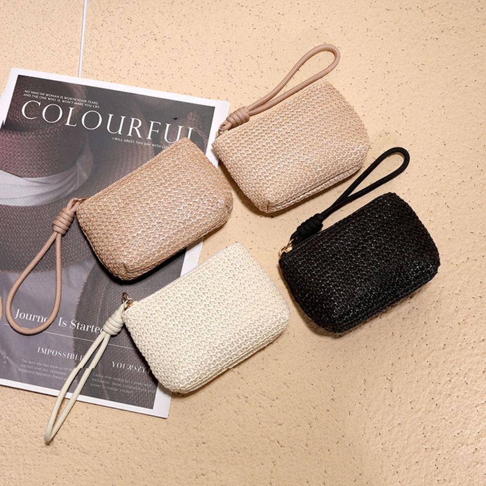 Lightweight Card Holder Earphone Case Small Lipstick Bag Sweet Mini Storage Bag  Travel