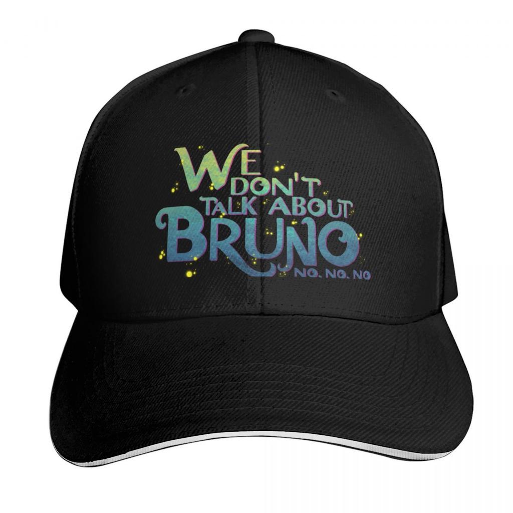 We Dont Talk About Bruno Baseball Cap Cosplay hard hat Snapback Cap Unisexs big size hat Women Hats Unisexs