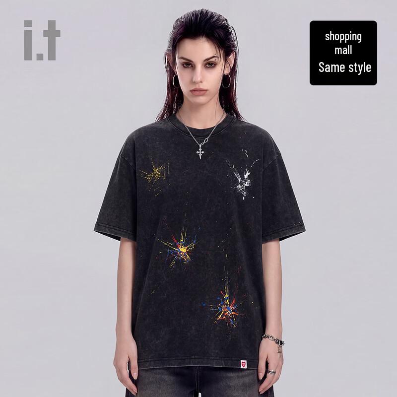 CHOCOOLATEi.t Graffiti Splash Ink T-Shirt 2XL