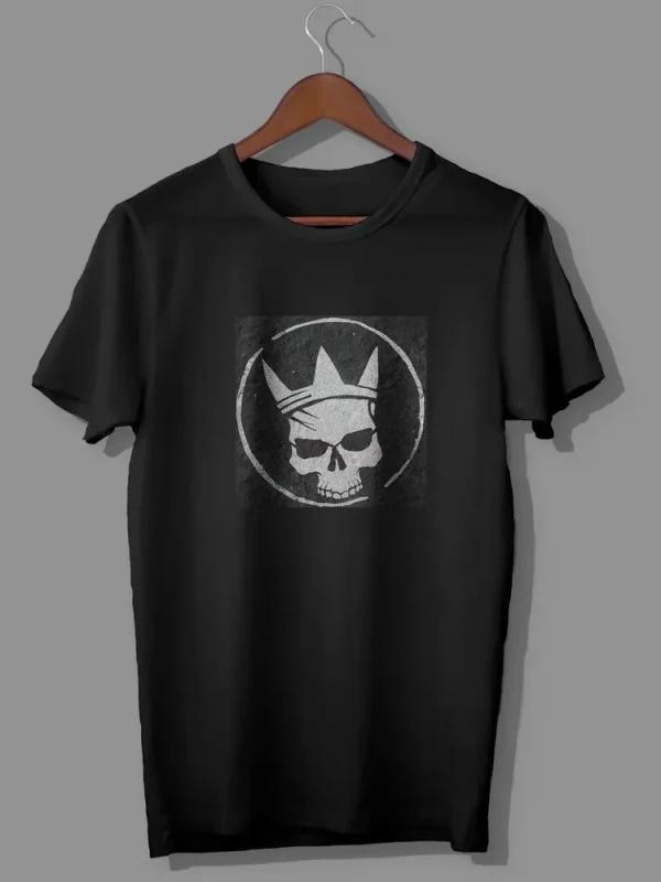 Men s printed t-shirt made of breathable cotton 3XL