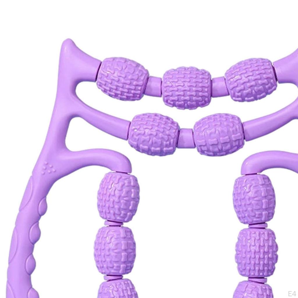 Circular Leg Clamp ,Massage Tool, 13 Wheels ,Portable, Exercise Handheld Muscle Roller Massage