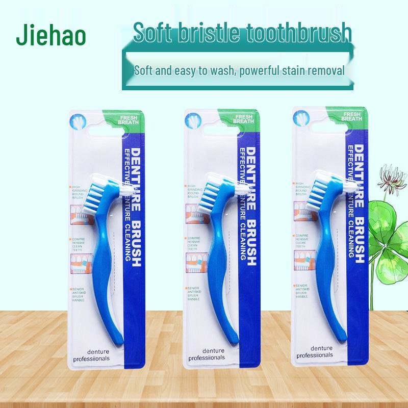 Denture Travel Cleaning Toothbrush with Nano Technology