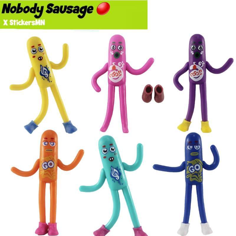 Unique Nobody Sausage Decorative Game Figures For Kids And Collectors