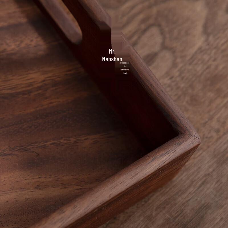 Nanshan Mr. Rectangular Wooden Gongfu Tea Tray