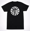 White Zombie Circle Logo T-Shirt Industrial Metal Rob Rock Death Horror Band Tee