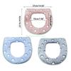 24TE Toilet Seat Covers Soft Comfortable Toilet Seat Pad Washable- Mat for Bathroom Removable Cover Cushion Glow- in Dark