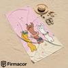 Party Dancing Cartoon Figures Soft Portable Towel Unisex Ultra Lightweight Microfiber Oversized Sand Free Quick Dry Beach Towel