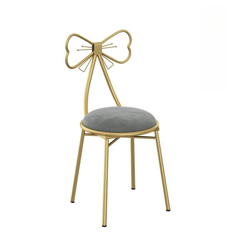 Modern Makeup Vanity Stool Bedroom Dresser Stool Butterfly Back Chair Ins Makeup Stool Butterfly Chair