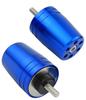 POSH FAITH Ultra Heavy Handlebar Ends, Made in Japan, for Yamaha OEM Handlebars, M6 Type, Blue, Compatible with YZF-R25 and Other Models, 031699-01-10