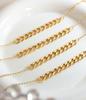 European & American Bold Thick Chain Patchwork Necklace for Women - Hip Hop Trend, 18K Gold-Plated Titanium Steel Jewelry