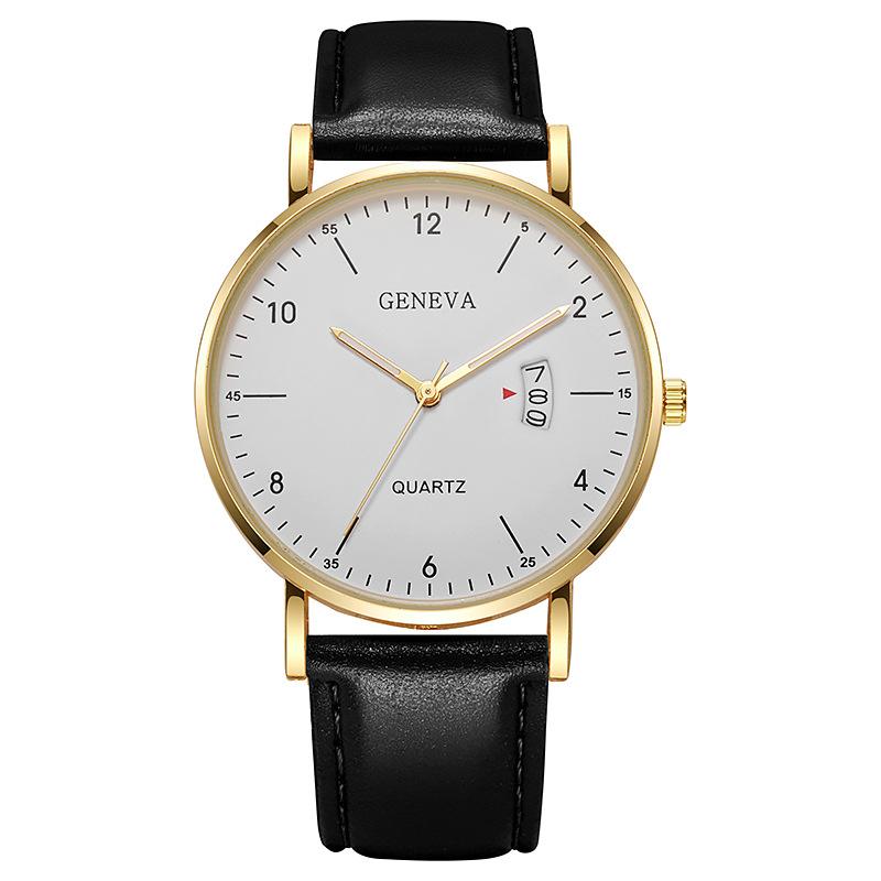 Luxus Quarz-Armbanduhren für Herren Leuchtend Wasserdicht Wochentagsanzeige Automatisches Datum Herrenuhr Business Sport Mode Uhr