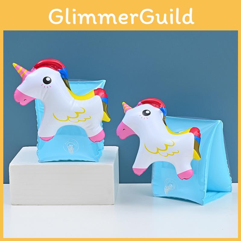 Mengyuan Inflatable Children's Arm Float Unicorn Dinosaur Cartoon Baby Arm Float Water Sleeve