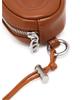 Athe Vanessabruno [Stamp] Brown Double A Card Wallet Keyring Pouch Aaho6E900W2